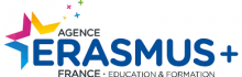 logo erasmus plus france
