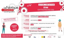 atelier fabrique à entreprendre être entrepreneure