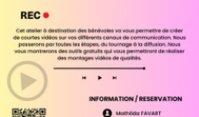 Atelier pour bénévoles vidéo