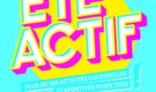 Affiche été actif