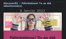Le pass DiscoverEU 