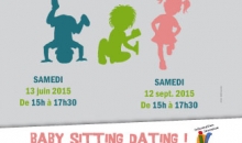 Affiche baby-sitting dating et jobs en animation