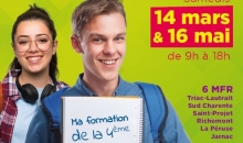 mfr charente portes ouvertes affiche