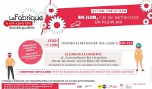 Fabrique à entreprendre grand angoulême action creaction atelier plein air