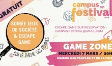 Soirée jeux campus