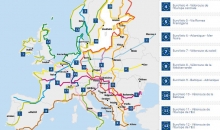 Pistes cyclables europe