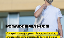 service civique étudiants boursiers adaptations