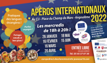 Les Apéro Internationaux, un rendez-vous mensuel !
