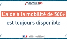 aide mobilité parcoursup