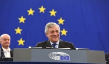Antonio Tajani élu president du Parlement européen