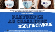Challenge selfie service civique 