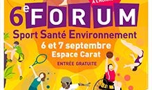 Affiche Forum Santé Sport Environnement