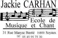 ECOLE DE MUSIQUE ET CHANT JACKIE CARHAN