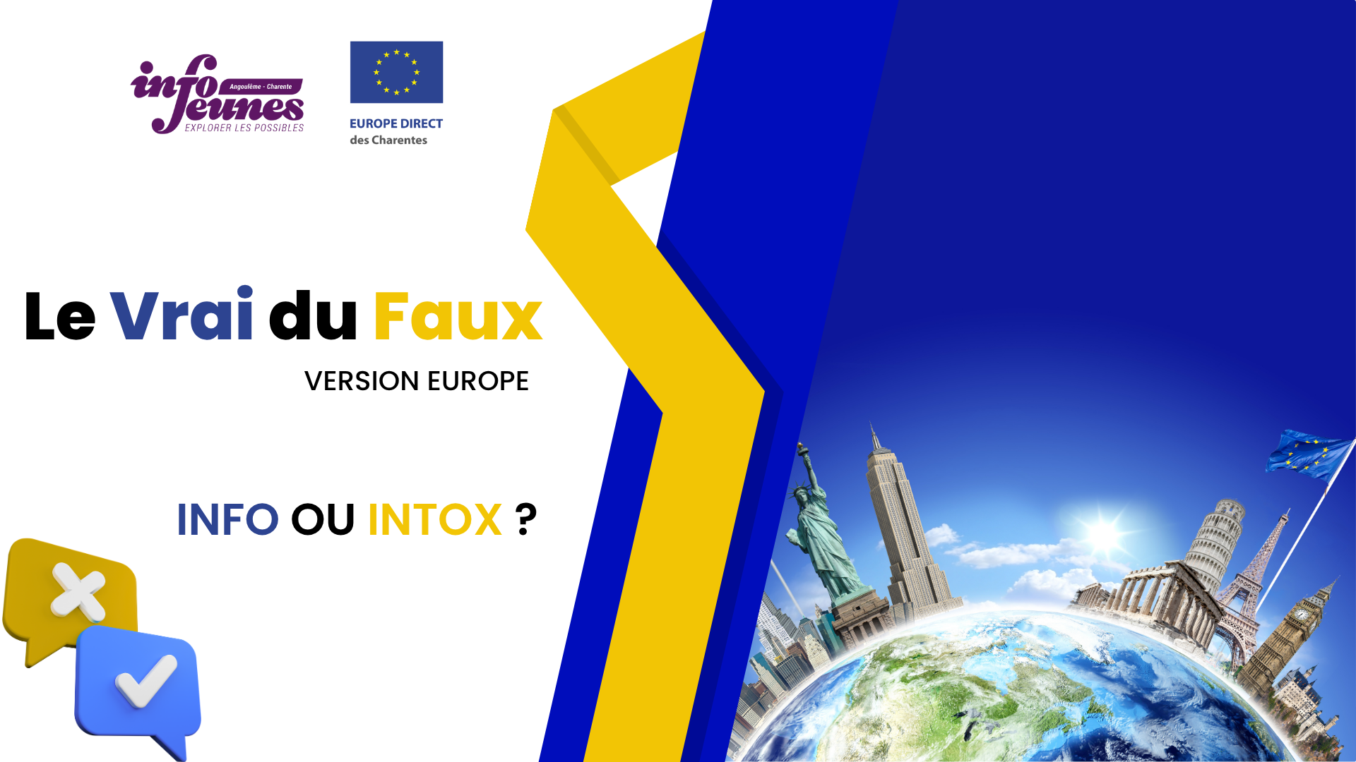 Atelier Vrai du Faux version Europe : Décrypter l’information européenne
