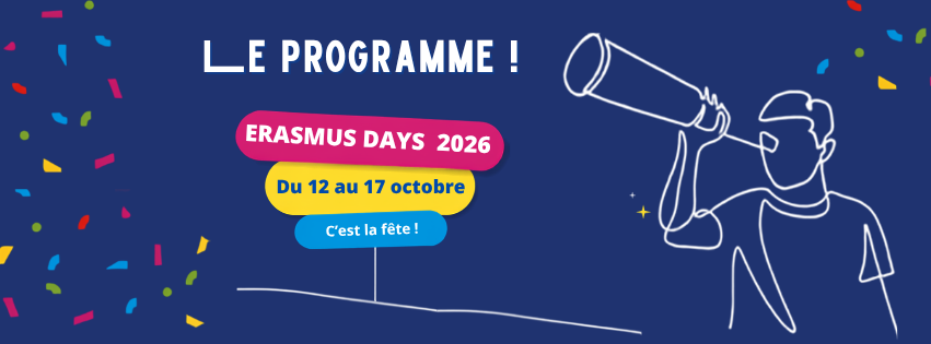 Erasmus Days 2026 : voyager pour apprendre et s'épanouir !